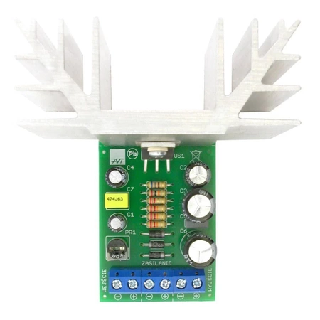 Wzmacniacz audio 35W z TDA2050 - KIT AVT 1597/3