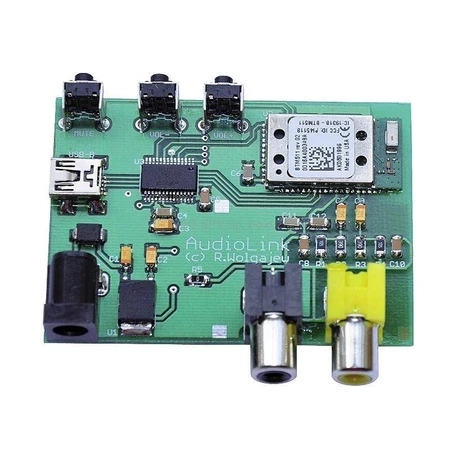 Bezprzewodowy link audio - PCB do projektu AVT 5324