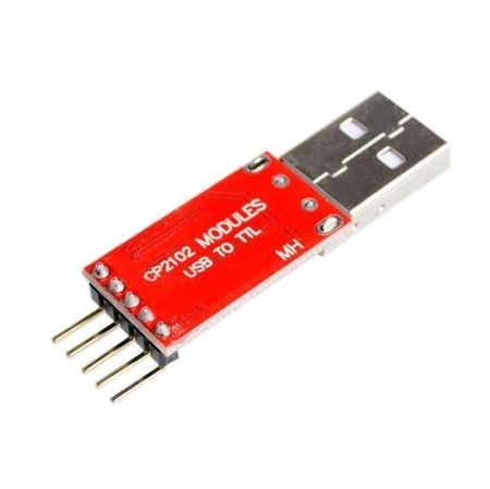 Konwerter USB - RS232/TTL/UART - wyjście 3.3V/5V - CP2102 - Arduino