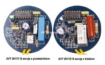 Sterownik wentylatora wersja z przekaźnikiem - KIT AVT 2917/1