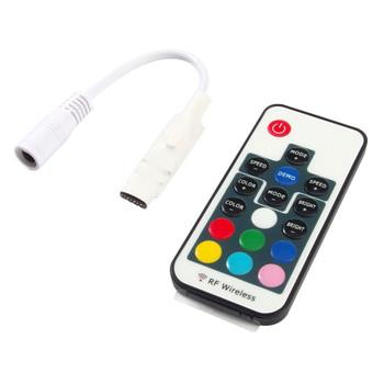 Sterownik MINI do taśm i modułów LED RGB, max 2A na kanał