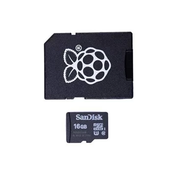 System Raspbian na karcie SD 16GB. Raspberry SD NOOBS