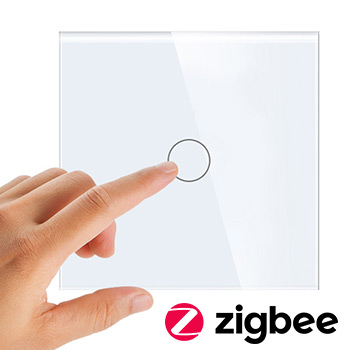 Włączniki szklane dotykowe ZigBee