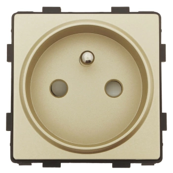 Moduł gniazda Tawoia - kolor złoty