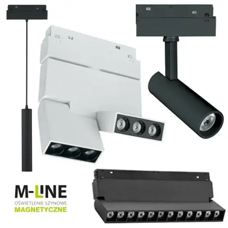 Lampy i Reflektory do szyn M-LINE
