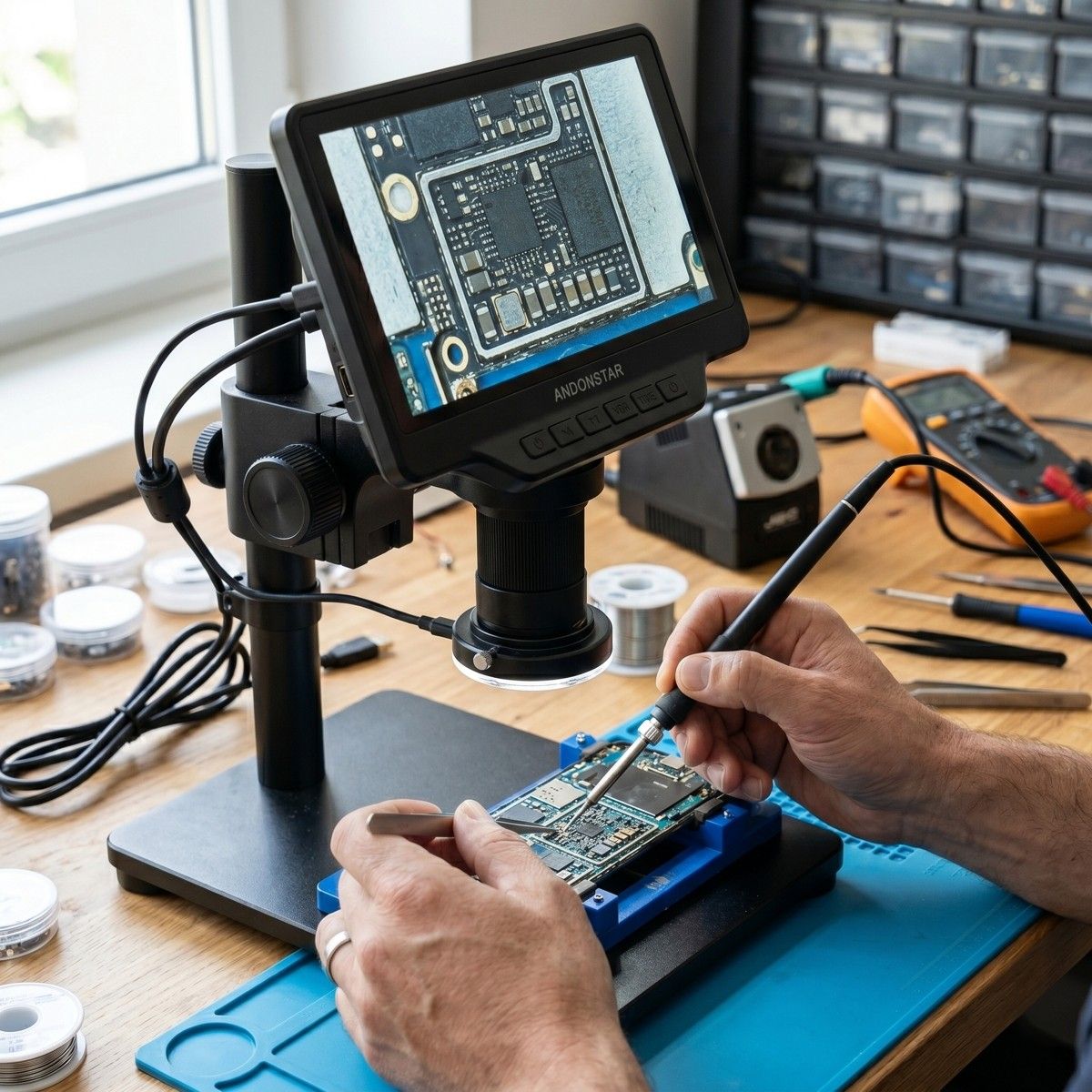 Jaki mikroskop do elektroniki?