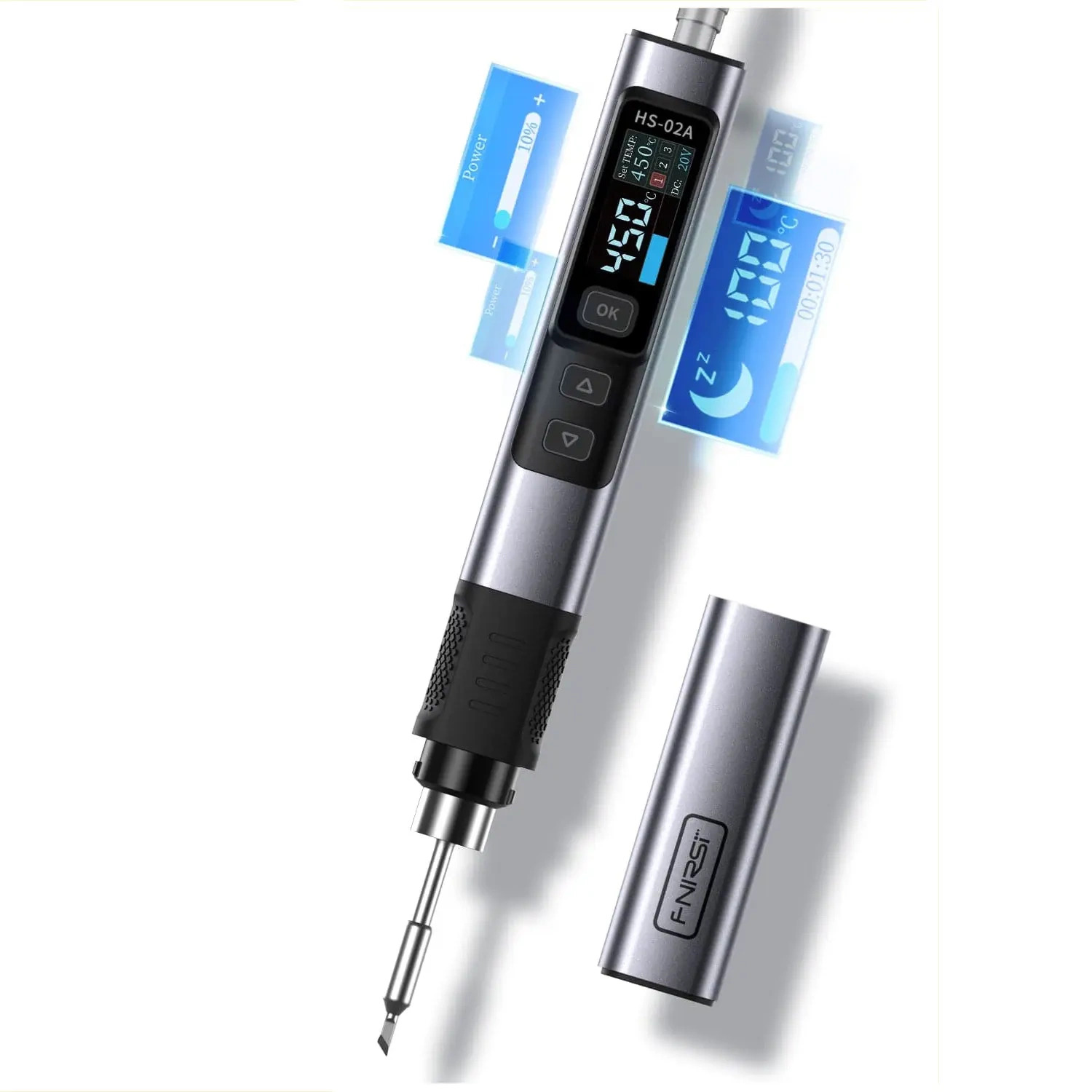 Zestaw lutowniczy FNIRSI HS02A