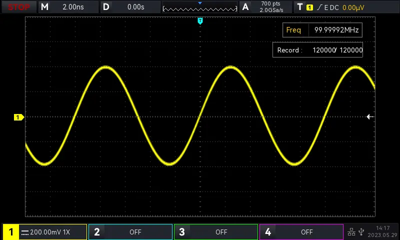 Oscyloskop UNIT UPO1054