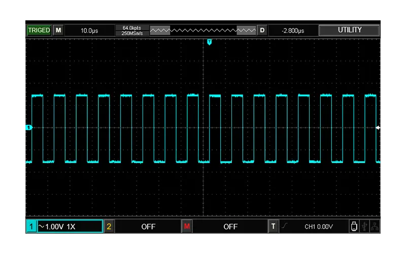 Ocyloskop z serii UTD2000CEX