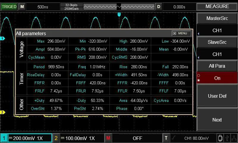 Oscyloskop UNI-T z serii UTD2000CL+/CL