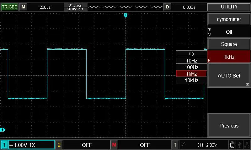 Oscyloskop UNI-T z serii UTD2000CL+/CL