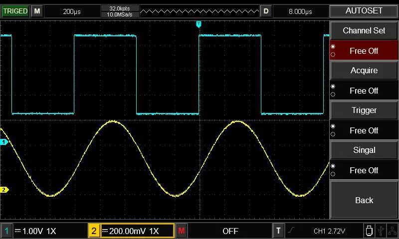 Oscyloskop UNI-T z serii UTD2000CL+/CL