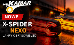 Nowe lampy obrysowe LED X-SPIDER w Sklepie AVT