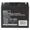 Akumulator AGM bezobsługowy, 12 V, 18 Ah, 181 × 77 × 167 mm, 4,88 kg, EMOS B9655