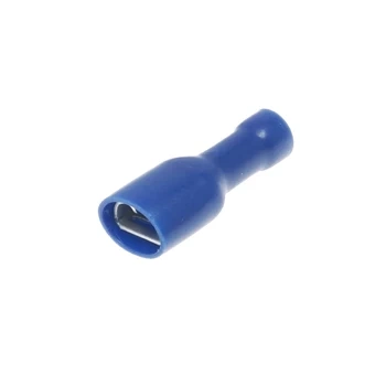 Konektor płaski żeński w pełnej izolacji 6.3mm 0.8mm 1.5-2.5mm² - końcówka kablowa