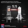 Żarówka samochodowa LED 2szt H7 H18 6000K Canbus 60W AMIO-04115 seria HYBRID AMIO-04115
