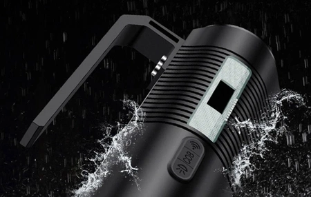 Latarka Superfire GF03, 800lm, USB, światło białe, żółte, fiolet i niebieskie