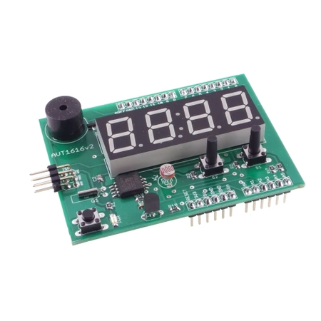 Moduł LED 4-cyfrowy z RTC i DS18B20 dla Arduino - KIT AVT 1616