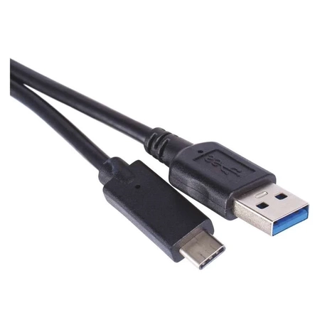 Kabel USB, USB-A - USB-C, USB 3,1, 1 m, czarny, EMOS SM7021BL