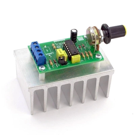 Regulator mocy PWM DC 6–25V do silnika i żarówki - zlutowany KIT AVT 735