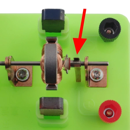 Model silnika na podstawce - do doświadczeń i budowy obwodów elektrycznych