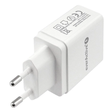 Ładowarka USB 3.4A, ładowarka sieciowa iQ Smart Charging, everActive SC300