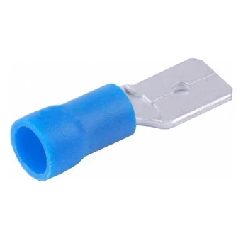 Konektor płaski 6.3mm męski izolowany, 0.8mm, 1.5-2.5mm, SGE