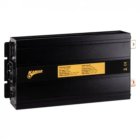 Przetwornica napięcia samochodowa 24/230 V 1500 W, moc chwilowa 3000 W - E1929