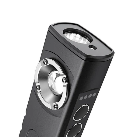 Latarka wielofunkcyjna Superfire G20, 470 lm, IP44, laser, powerbank, magnes