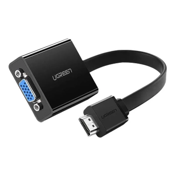 Adapter HDMI do VGA z audio, 1080p 60 Hz, przewód 16 cm, UGREEN MM103