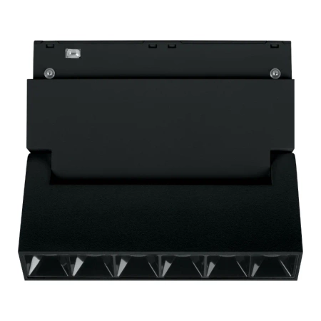 Reflektor szynowy magnetyczny liniowy 6W 480lm 4000K czarny M-LINE
