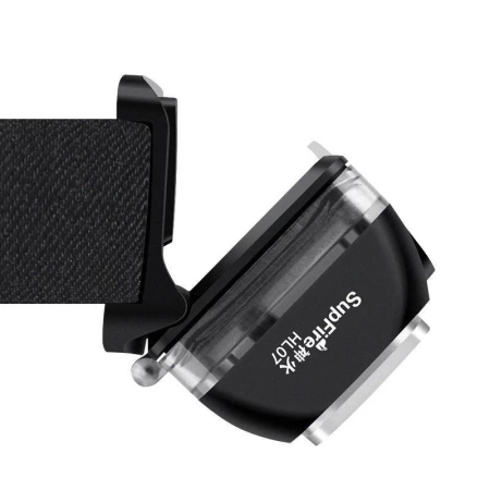 Latarka czołowa Superfire HL07, 320 lm, zasięg 90 m, 1200 mAh, 5 tryby, IP67, czujnik ruchu, IP67