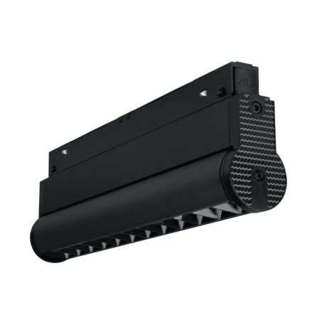 Reflektor szynowy magnetyczny liniowy regulowany 12W czarny M-LINE