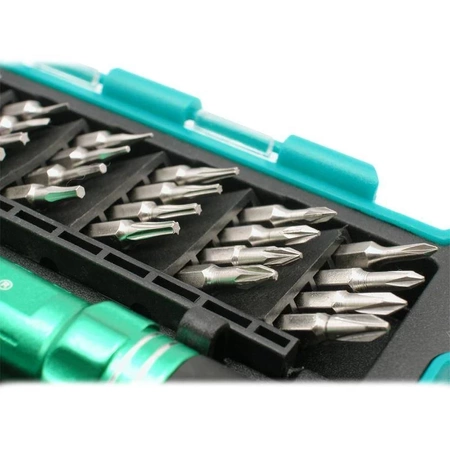 Zestaw bitów precyzyjnych z rączką, 30szt, Proskit SD-9608