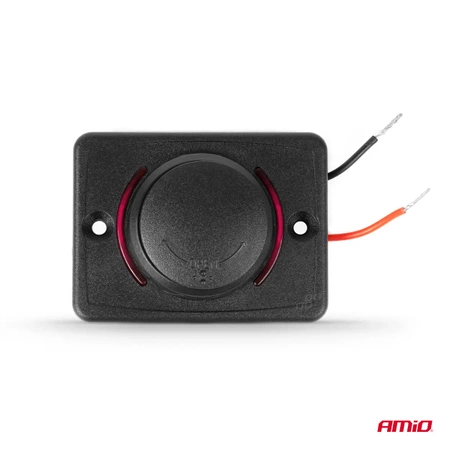 Ładowarka samochodowa USB wodoodporna szybkie ładowanie QC3.0 12V/24V AMIO-04231