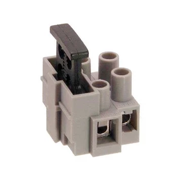 Kostka elektryczna 2-polowa 400 V~ 10 A z gniazdem bezpiecznika 5 × 20 mm, TLF100-2P