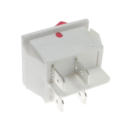 Włącznik ON-OFF 15A 230VAC czerwono-biały, podświetlany, MK621