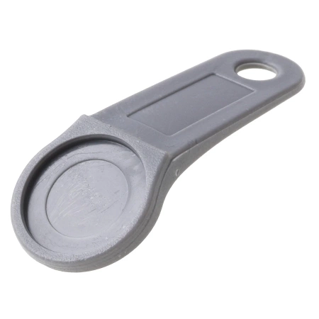 Uchwyt, brelok do pamięci pastylkowej DS1990 - szary