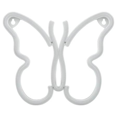 Neon LED "motyl", dekoracja LED 22,5x19,5cm zasilanie z baterii lub USB