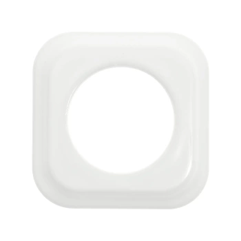 Ramka pojedyncza kwadratowa ceramiczna biała Ceramic Loft