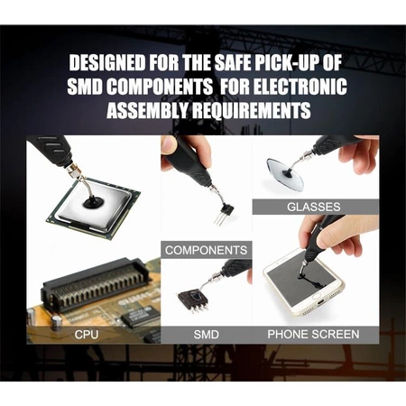 Chwytak podciśnieniowy ESD do komponentów elektronicznych, Proskit MS-B126
