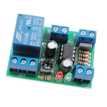 Timer ON/OFF NE555 0-10 min z przekaźnikiem 230 V - KIT AVT 1821