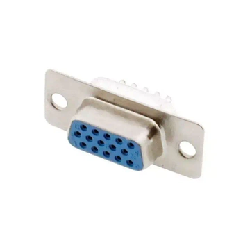 Gniazdo D-Sub żeńskie DB15 15-pin proste do lutowania Connfly