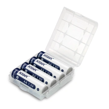 Akumulatory Li-ion R6 / AA 1,5 V 2000 mAh z zabezpieczeniem, 4 szt., Xtar
