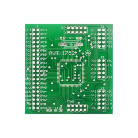 ATmega128 na płytce ewaluacyjnej AVT5311 - PCB do projektu AVT 1752
