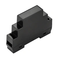 Obudowa modułowa na szynę DIN Z105, 17,5 × 90 × 64,9 mm, ABS V0, czarna, Kradex