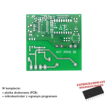 Programowany wyłącznik czasowy zasilania 230V - KIT AVT 5509