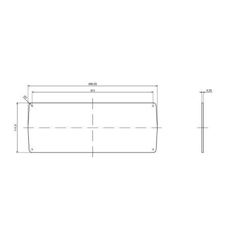 Obudowa 218x269, h=119mm wentylowana, Z39