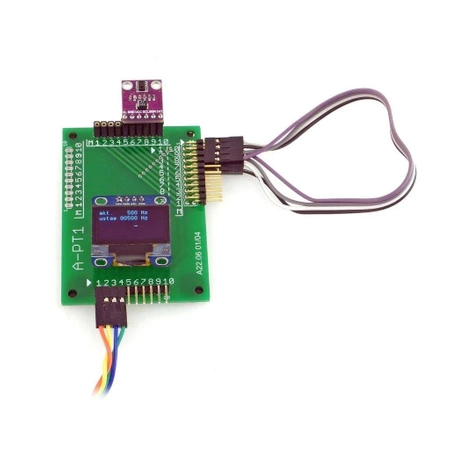 Płytka testowa dla mini modułów - zlutowany KIT AVT 5792