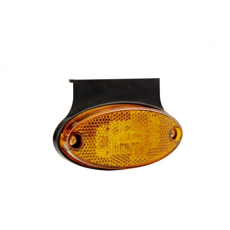 Lampa obrysowa LED 12/24V KMR2 żółta z wieszakiem L1866